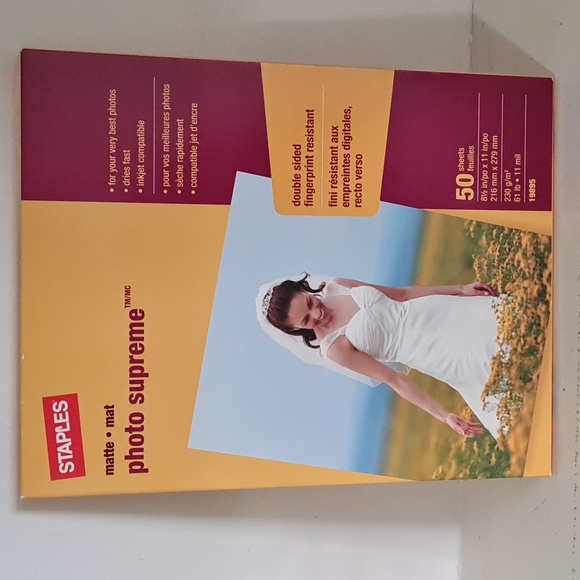 Staples Office Staples Photo Paper Poshmark
